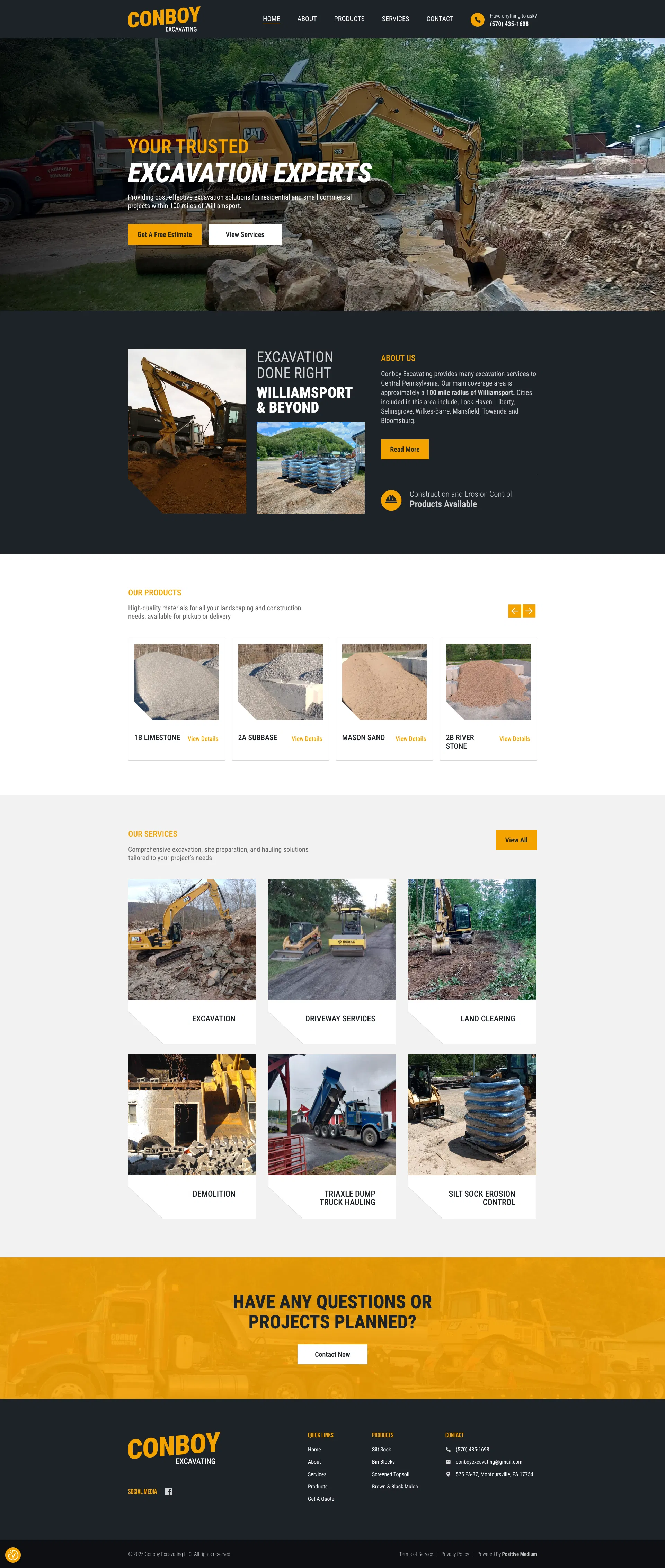 A screenshot of a website